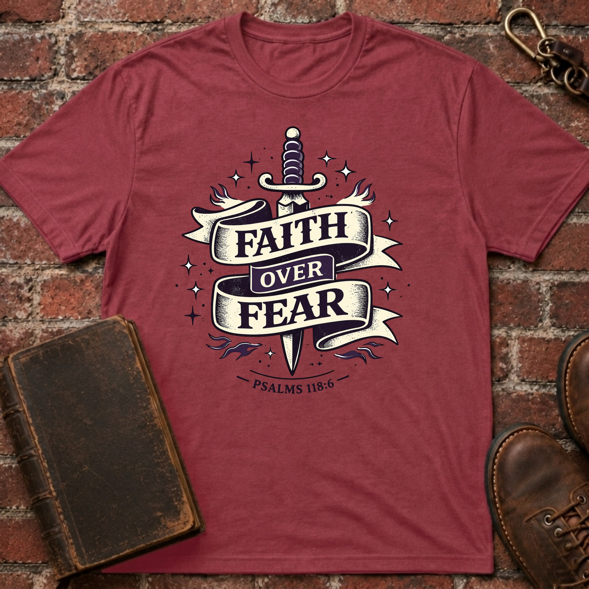 Faith Over Fear Blade T-Shirt