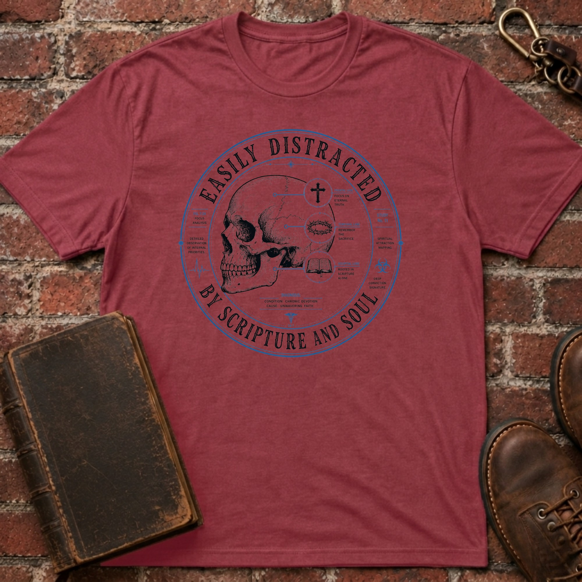 Easily Distracted By Scripture And Soul T-Shirt