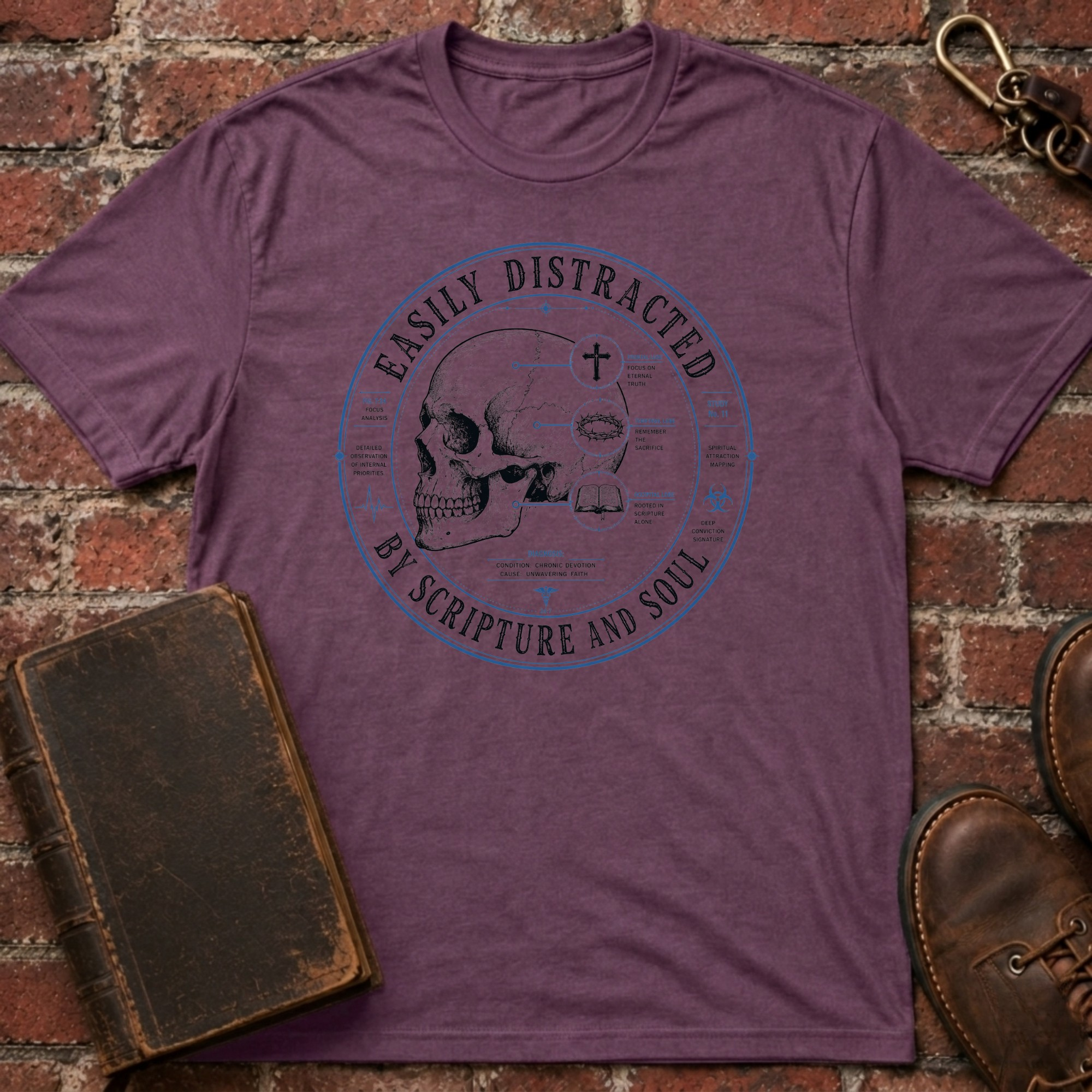 Easily Distracted By Scripture And Soul T-Shirt