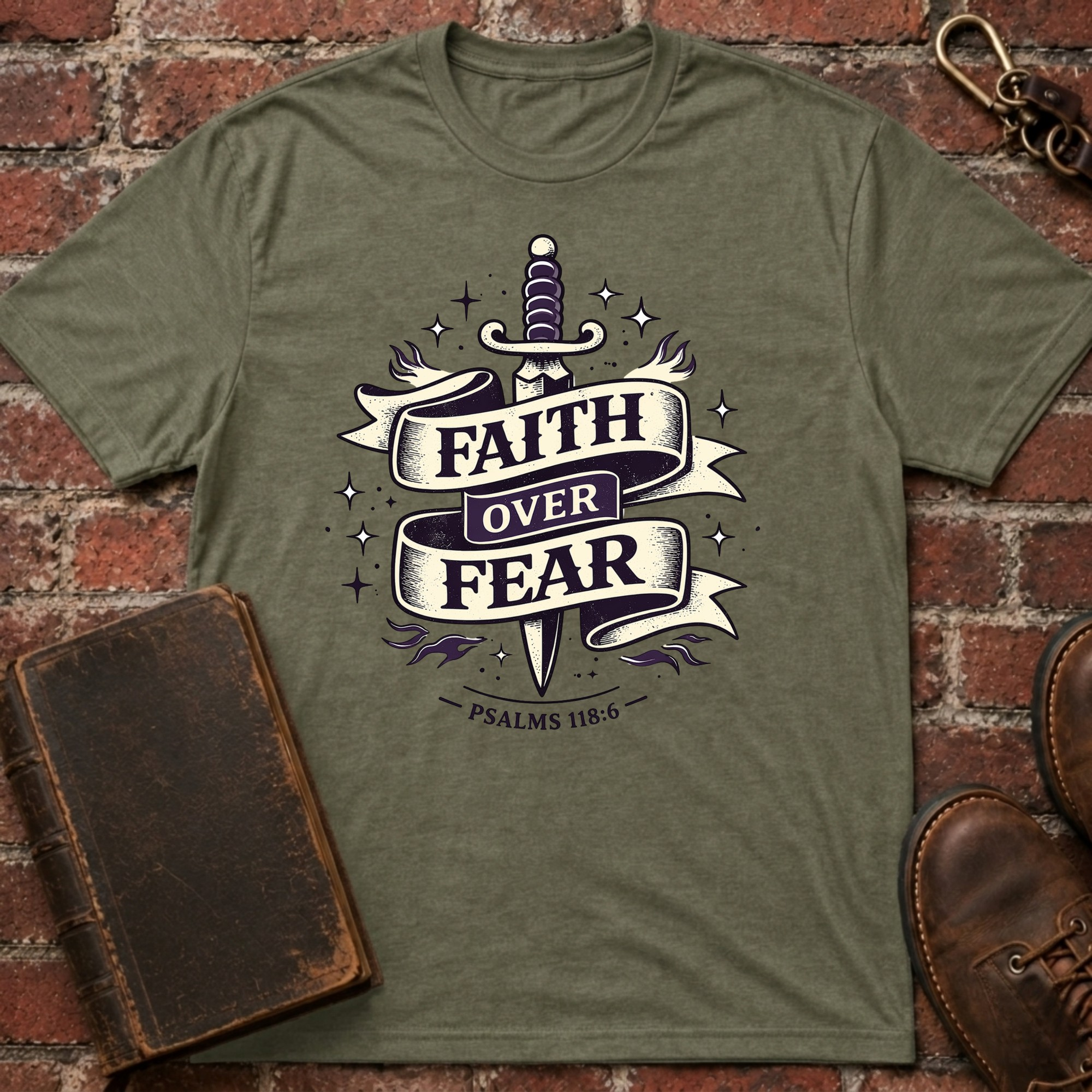 Faith Over Fear Blade T-Shirt
