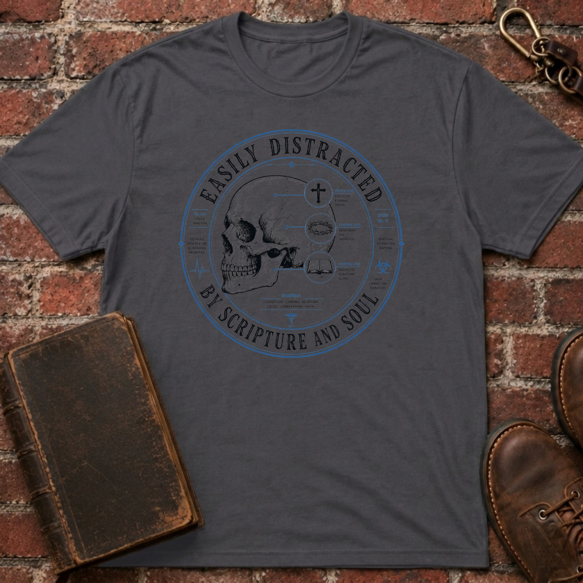 Easily Distracted By Scripture And Soul T-Shirt