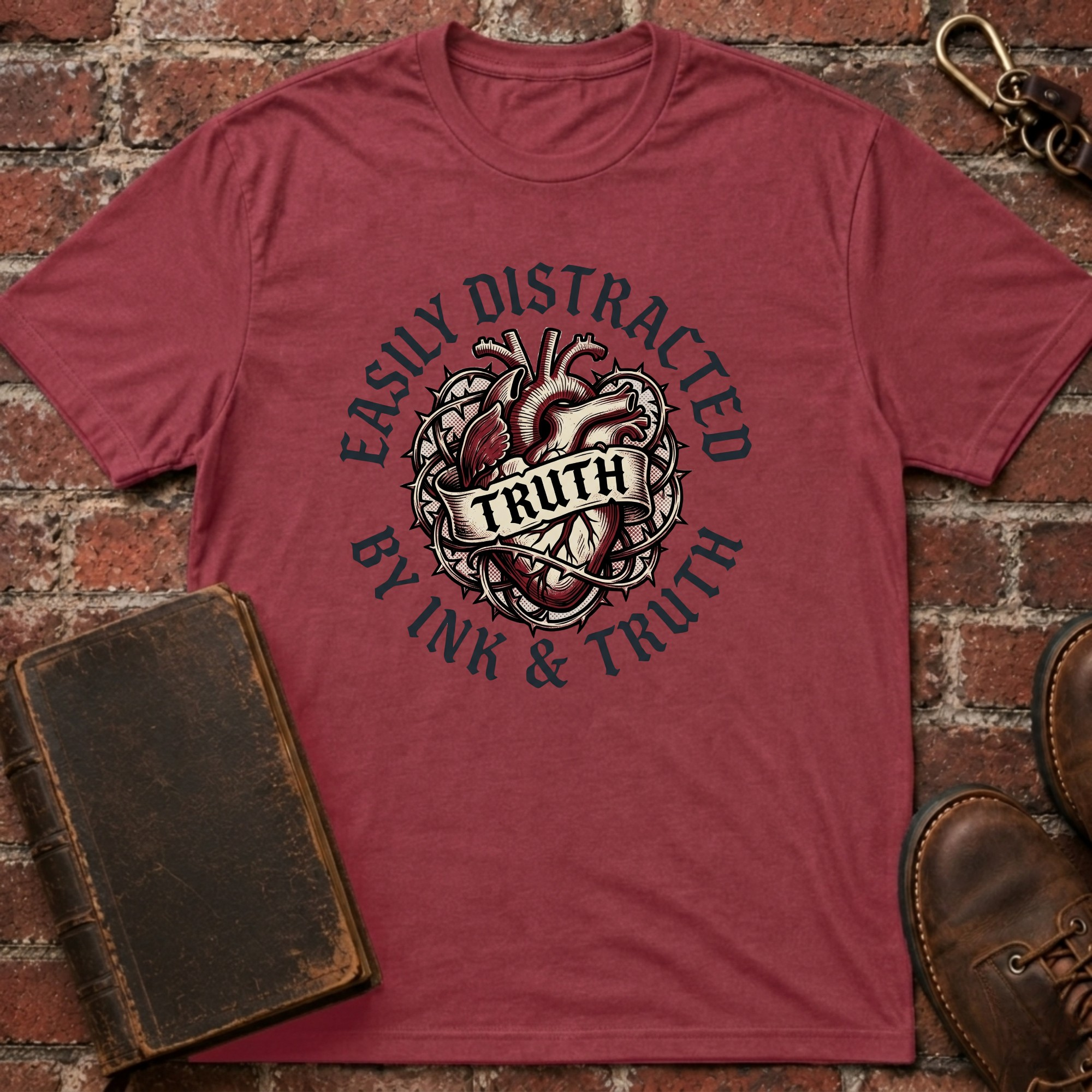 Easily Distracted By Ink & Truth T-Shirt