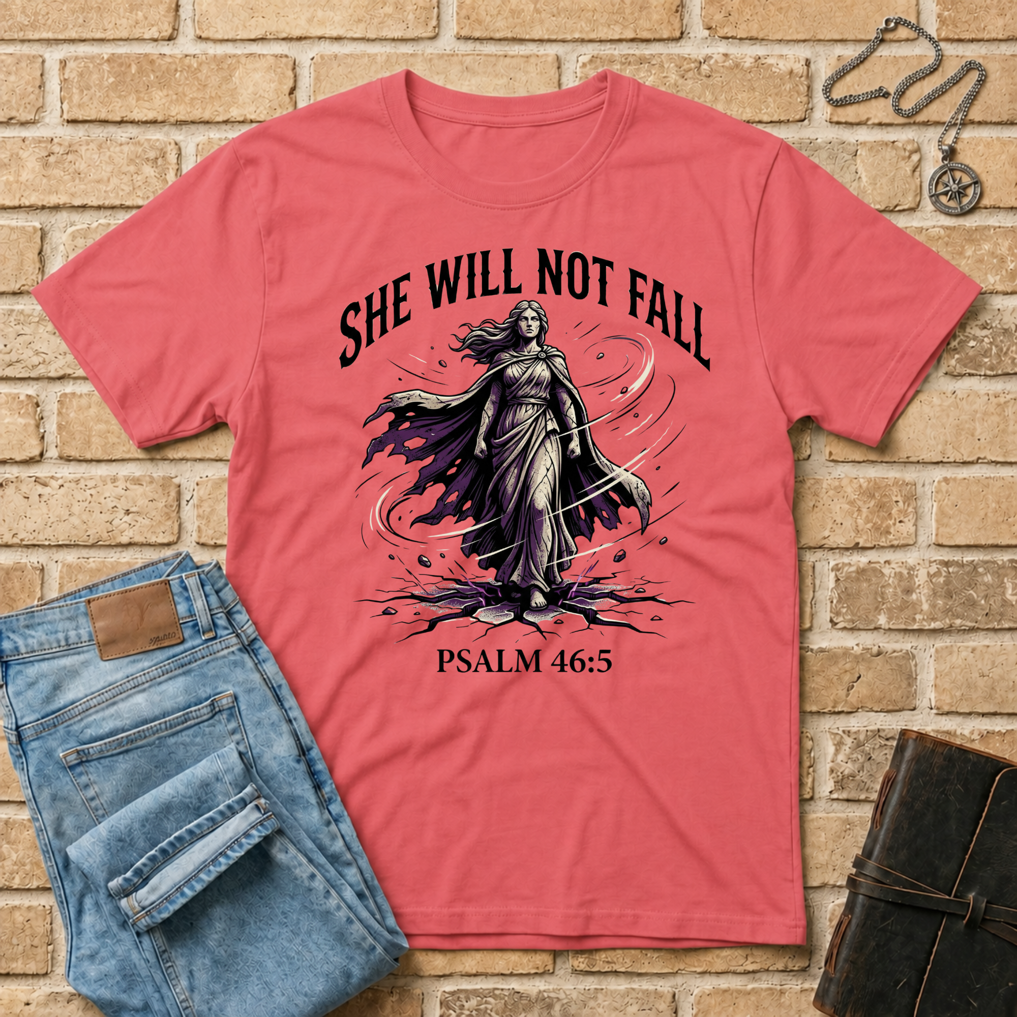 She Will Not Fall T-Shirt