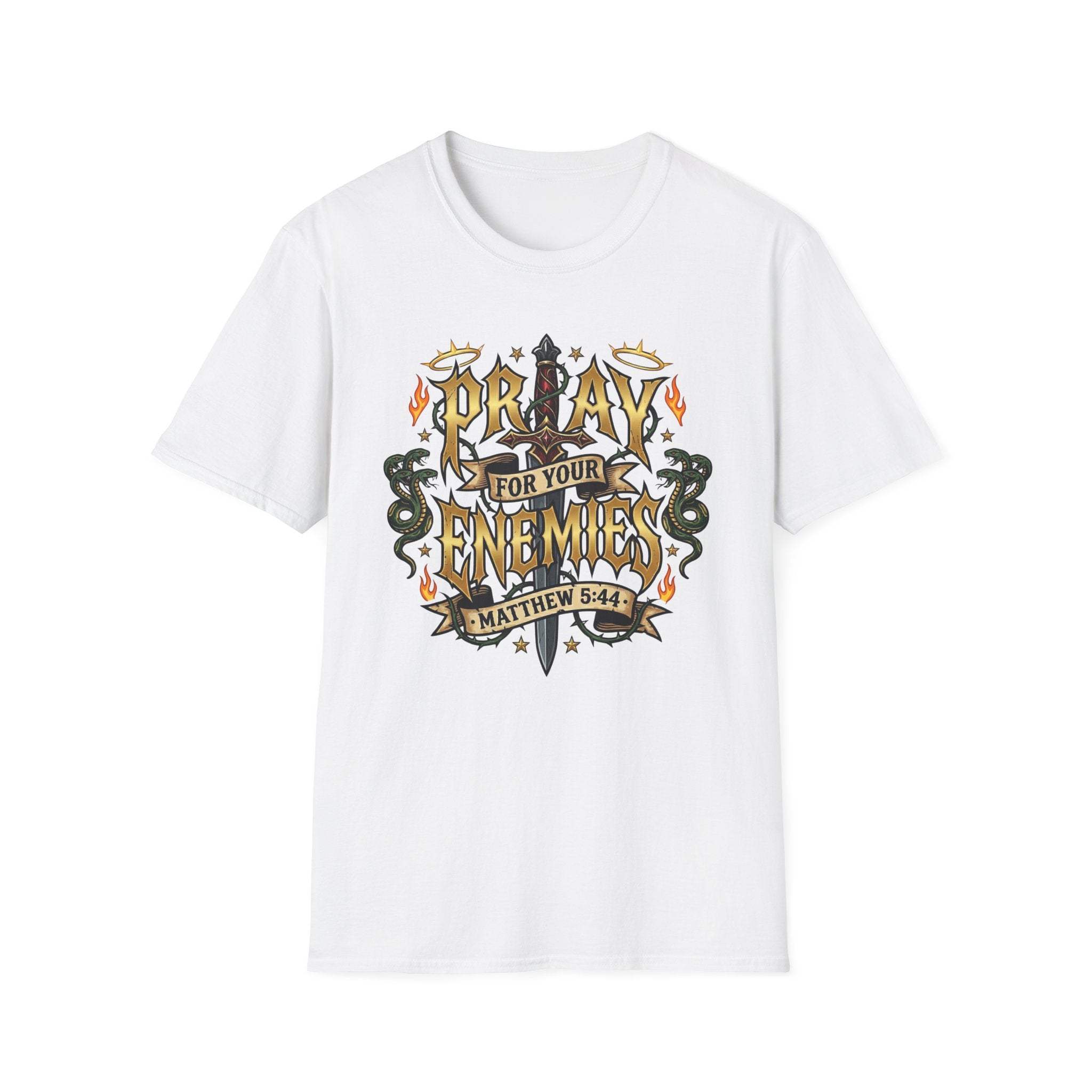 Pray For Your Enemies Serpent T-Shirt