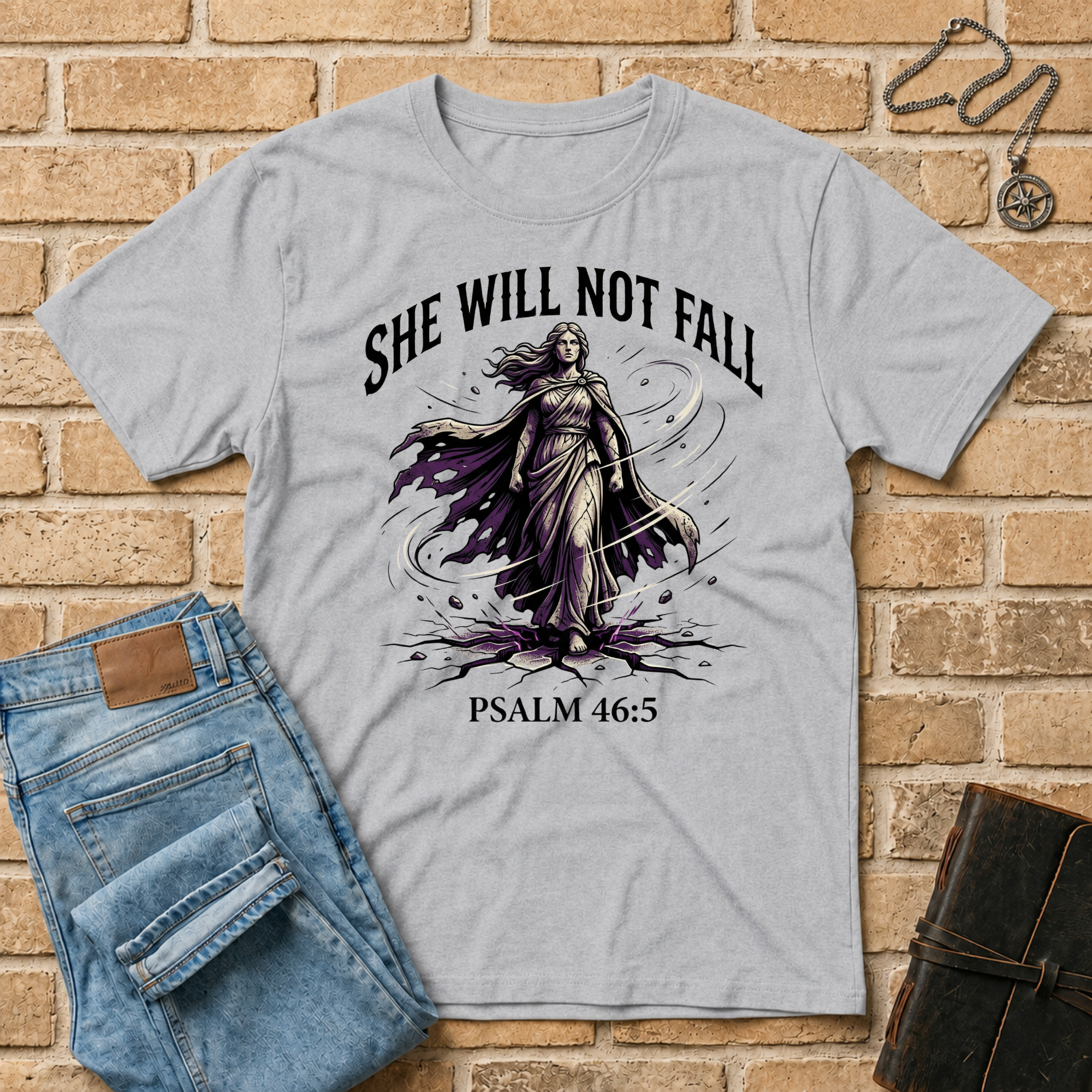 She Will Not Fall T-Shirt