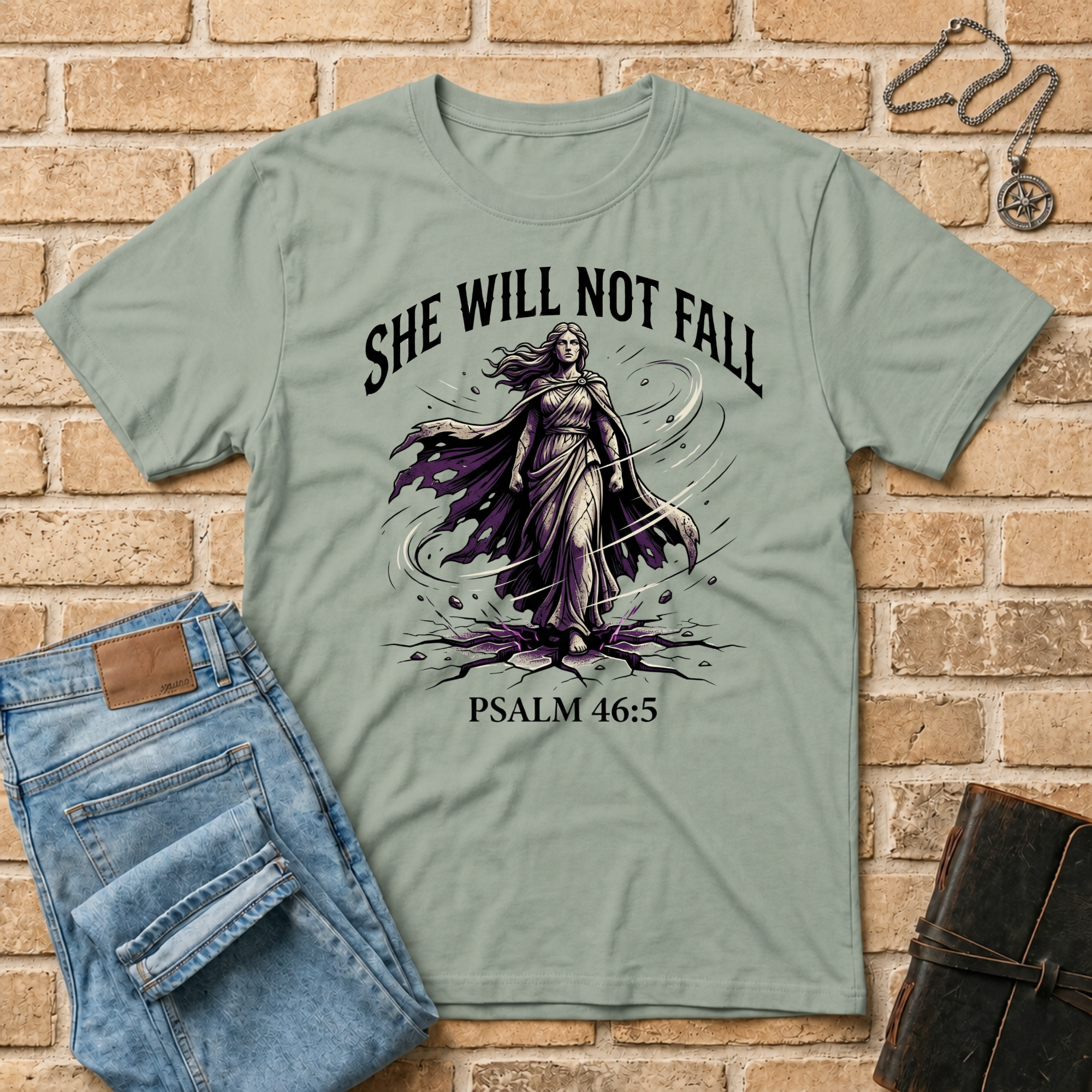 She Will Not Fall T-Shirt