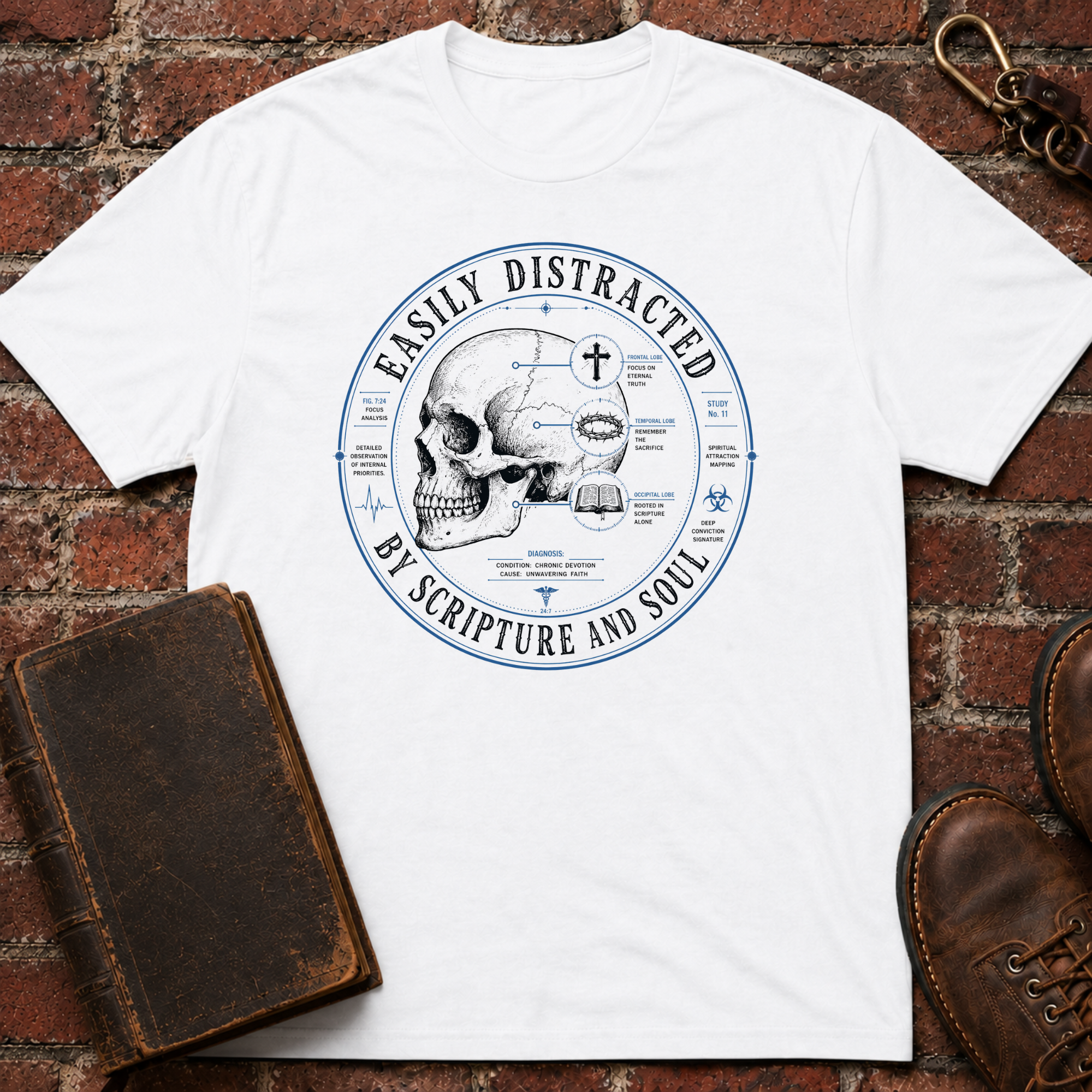 Easily Distracted By Scripture And Soul T-Shirt