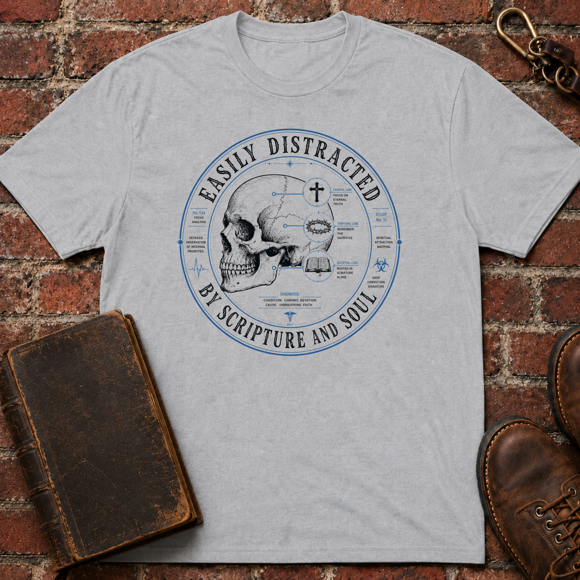 Easily Distracted By Scripture And Soul T-Shirt