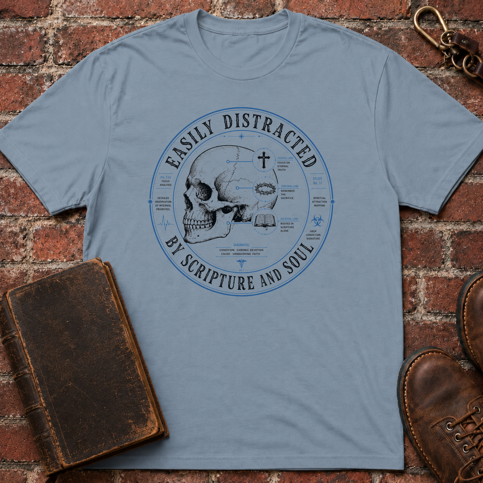 Easily Distracted By Scripture And Soul T-Shirt