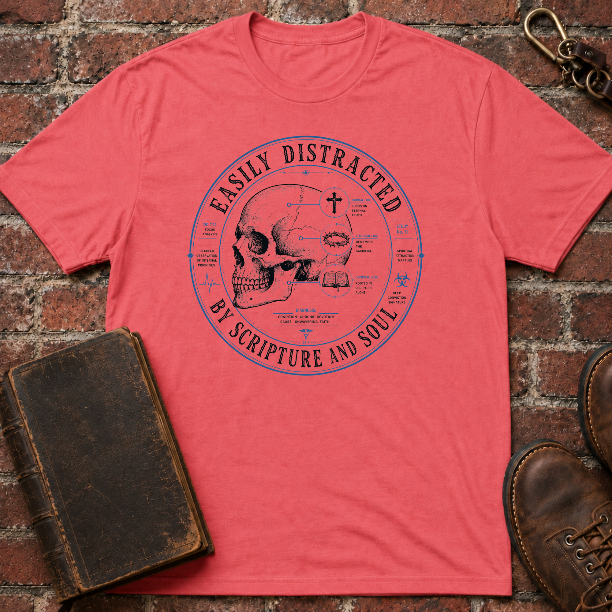 Easily Distracted By Scripture And Soul T-Shirt