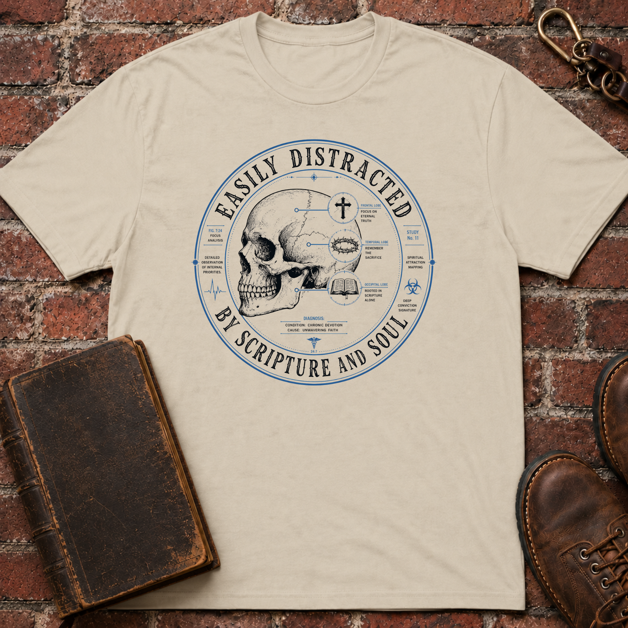 Easily Distracted By Scripture And Soul T-Shirt