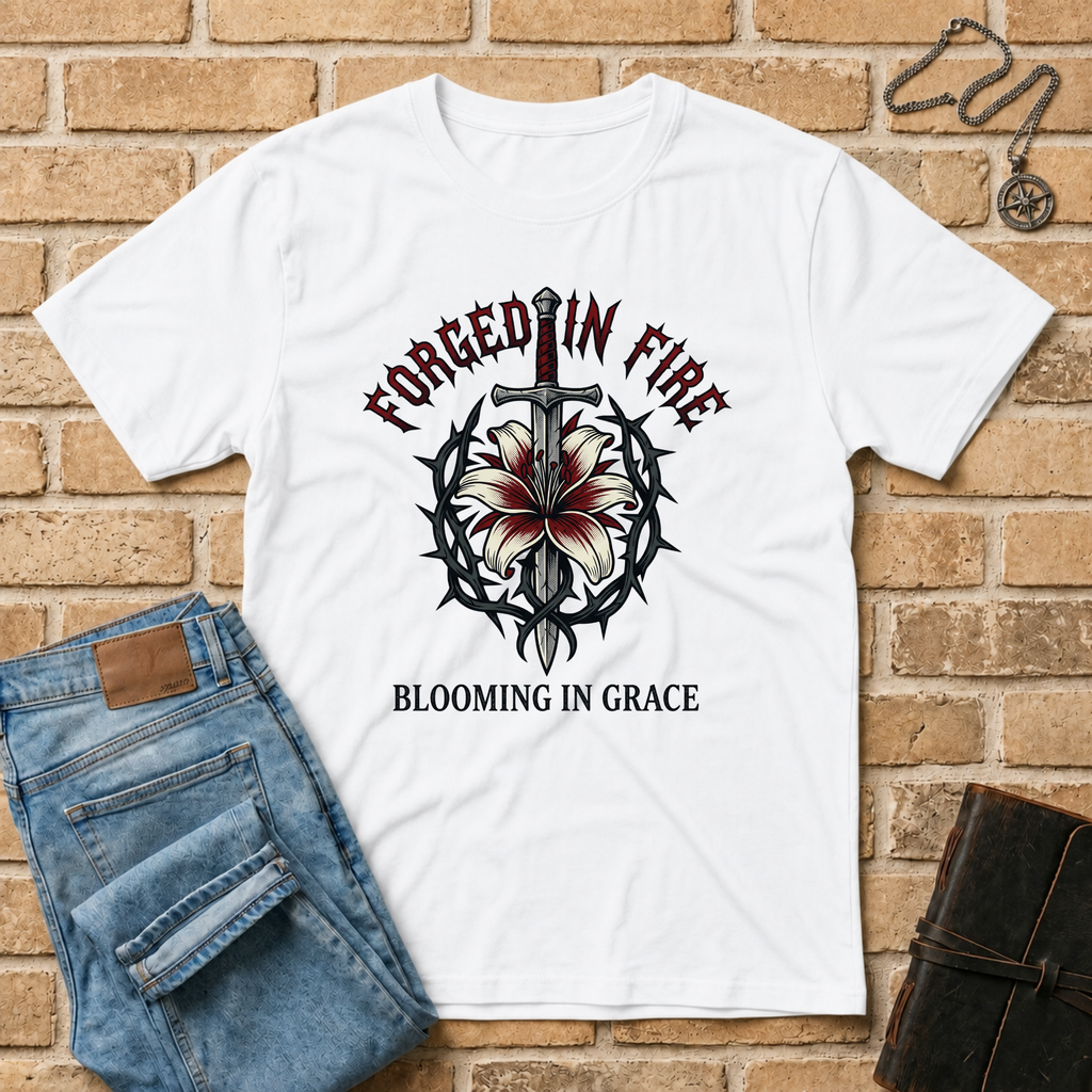 Forged In Fire Blooming In Grace T-Shirt
