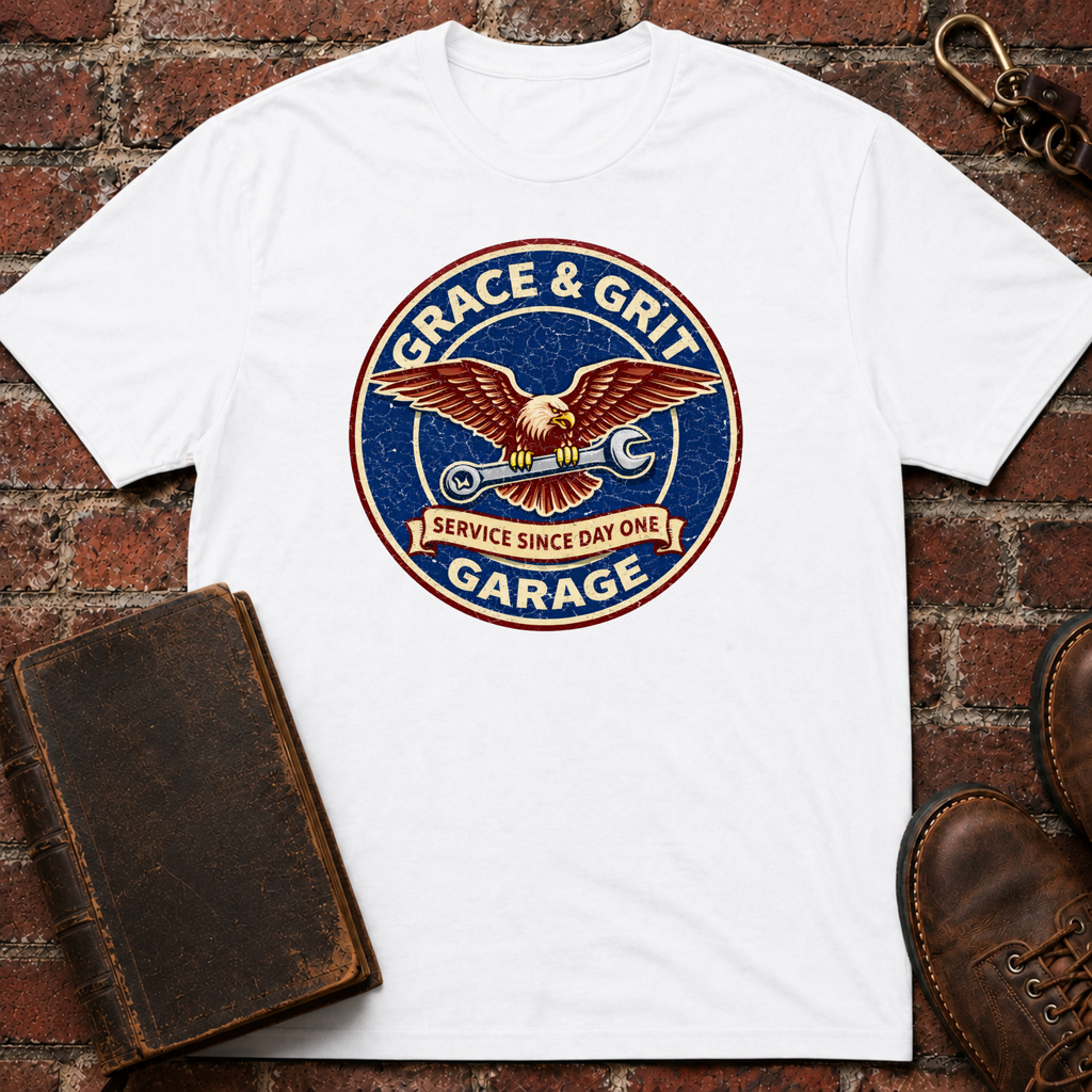 Grace & Grit Garage T-Shirt