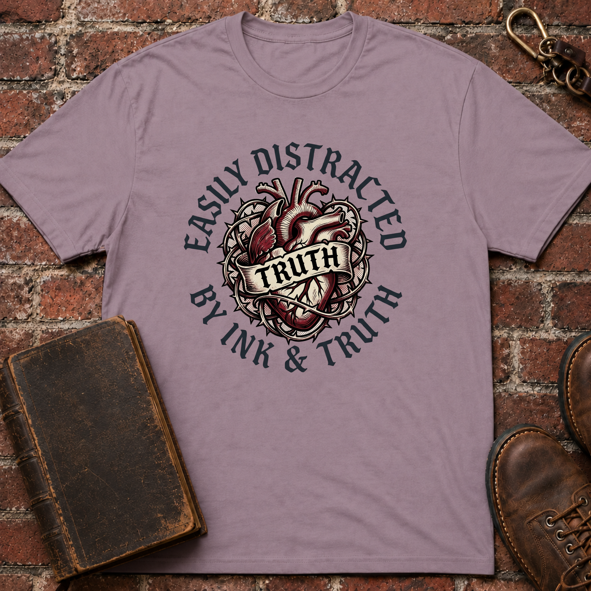 Easily Distracted By Ink & Truth T-Shirt
