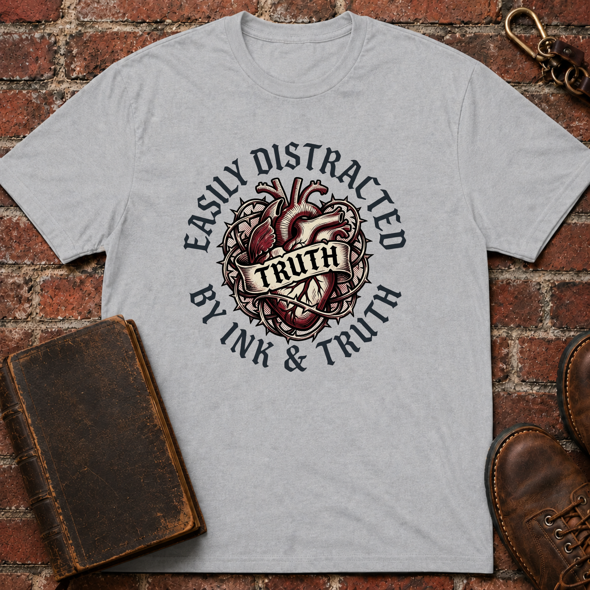 Easily Distracted By Ink & Truth T-Shirt