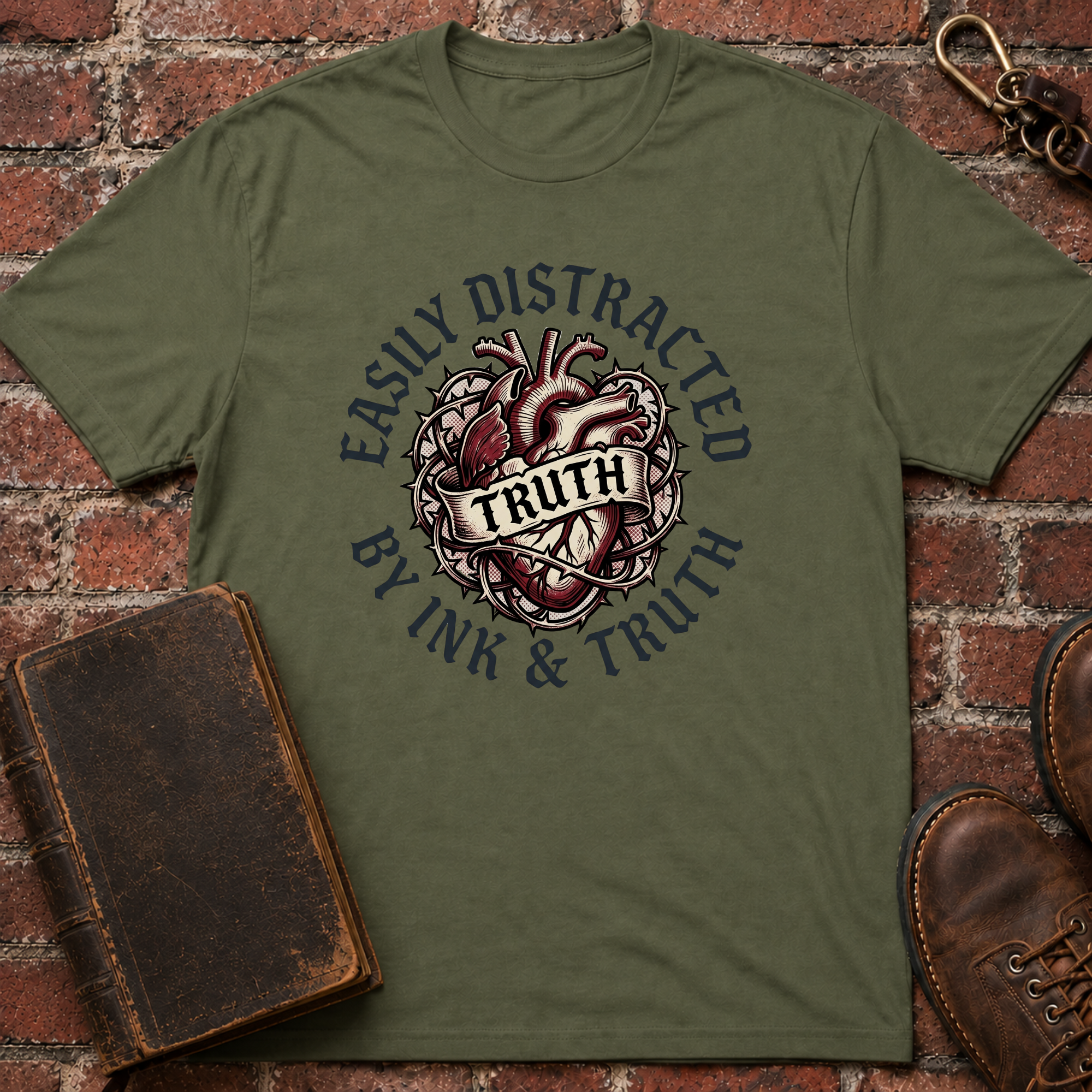 Easily Distracted By Ink & Truth T-Shirt
