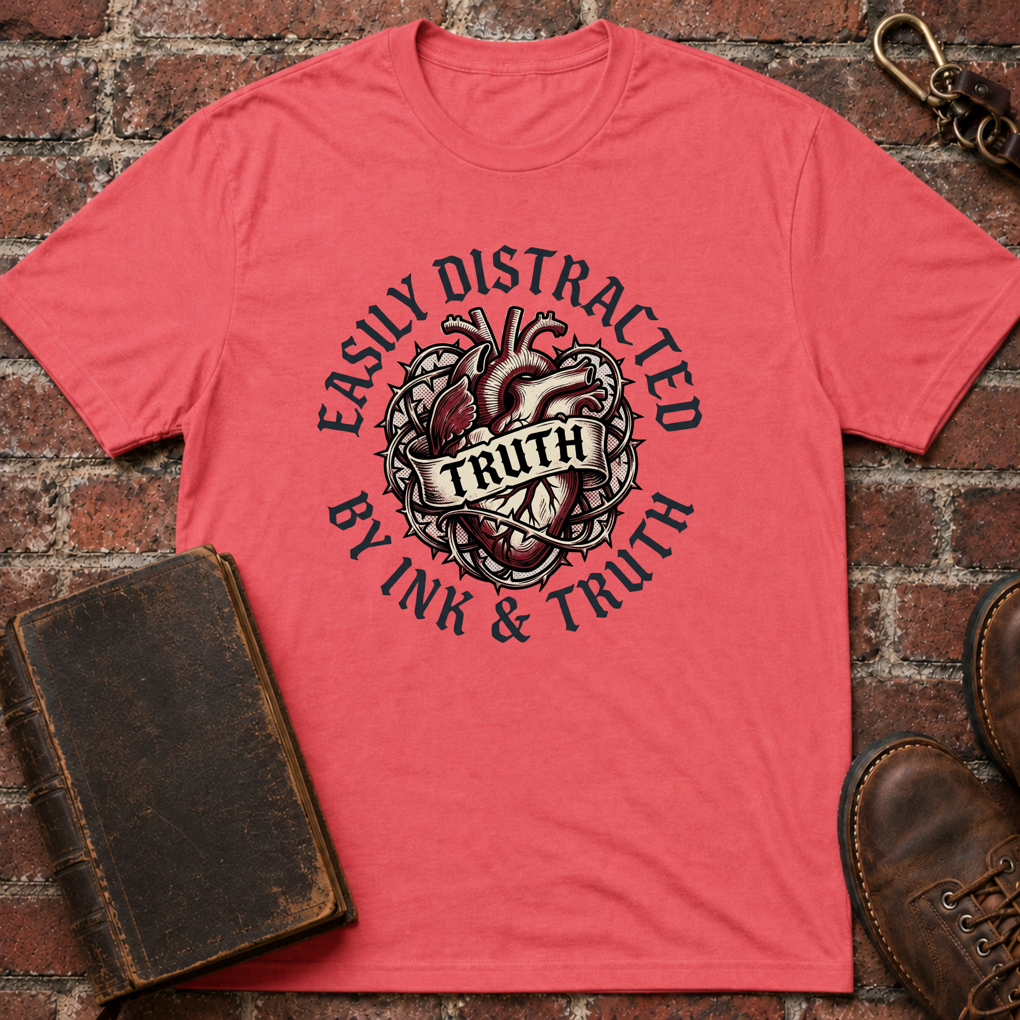 Easily Distracted By Ink & Truth T-Shirt
