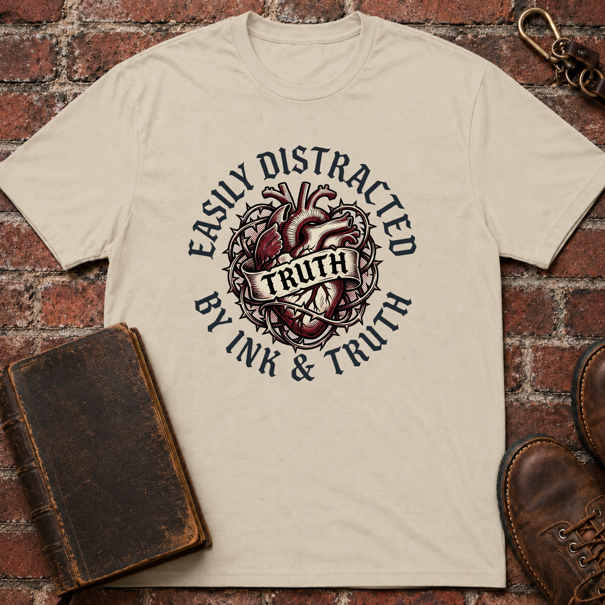Easily Distracted By Ink & Truth T-Shirt