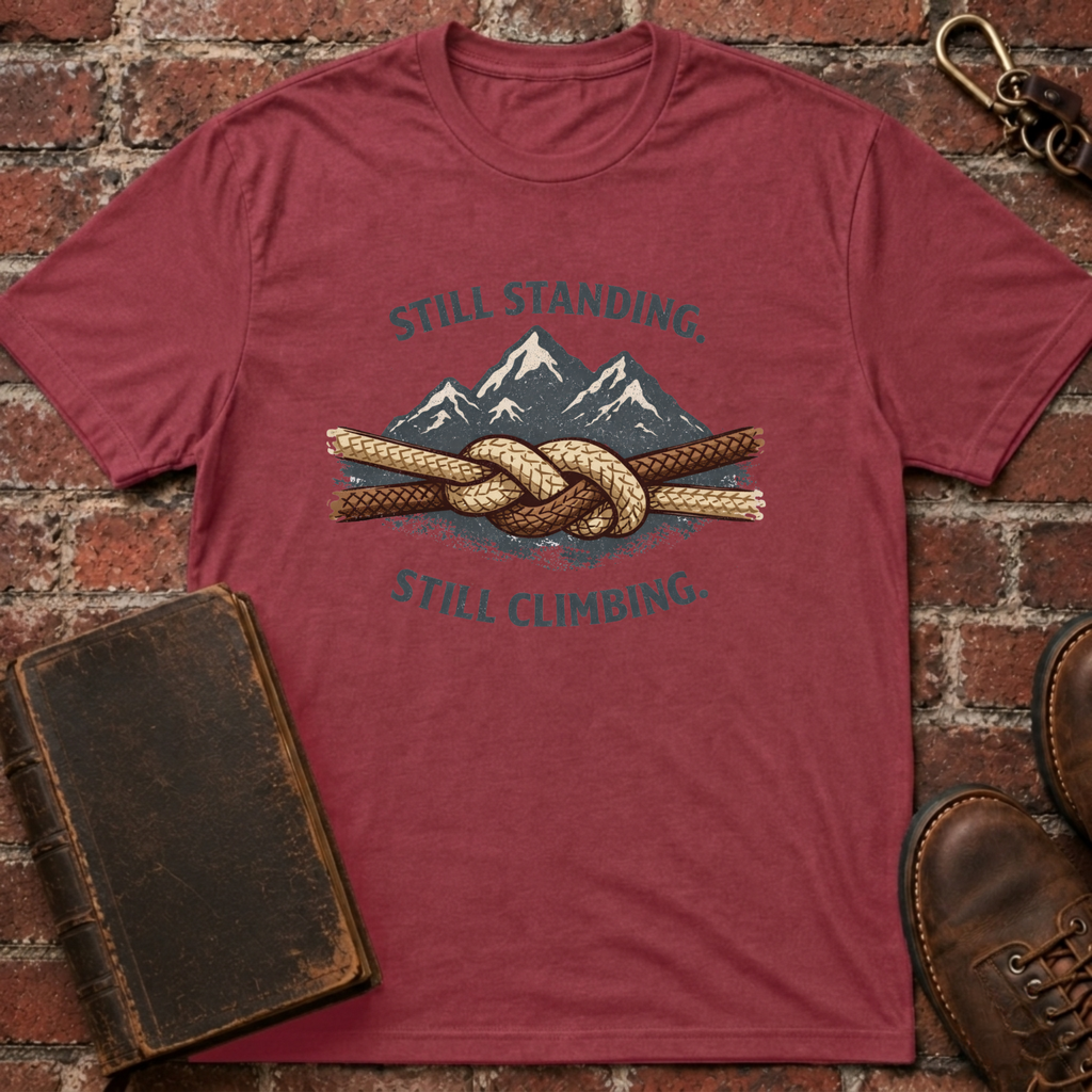 Still Standing Still Climbing T-Shirt