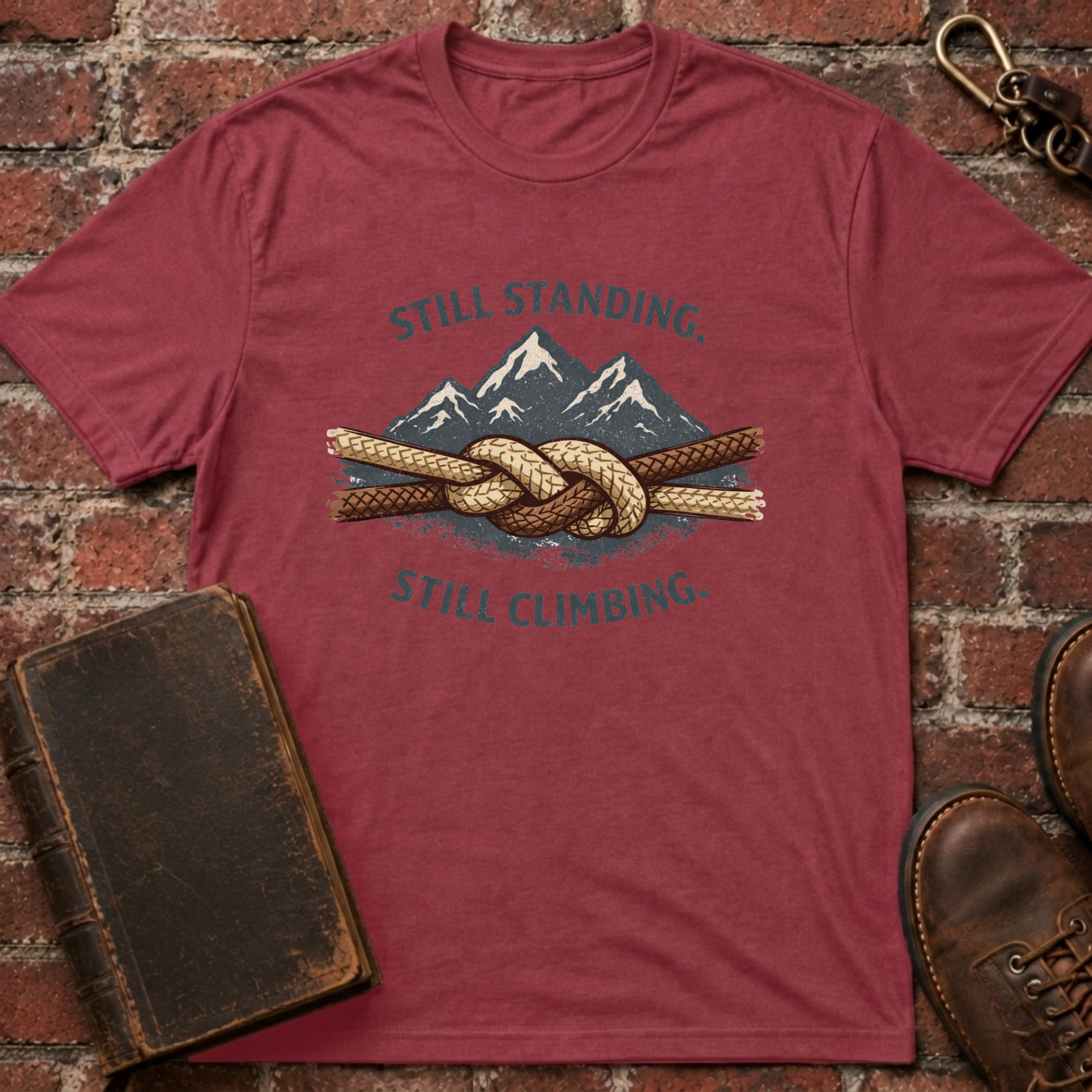 Still Standing Still Climbing T-Shirt