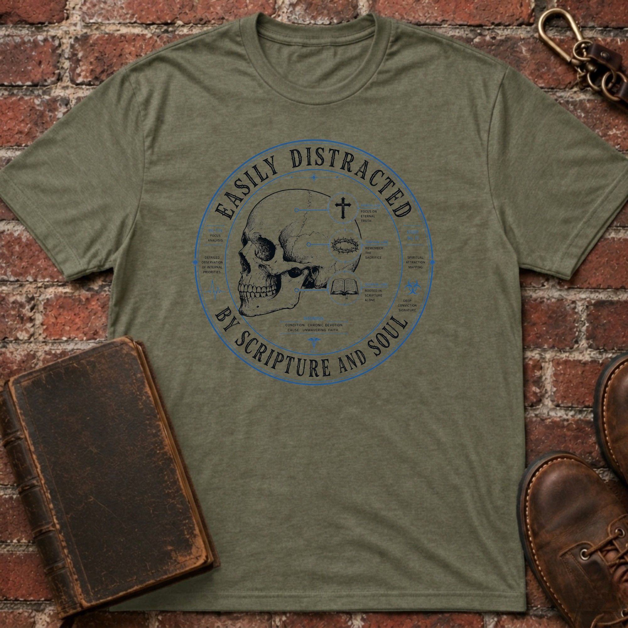 Easily Distracted By Scripture And Soul T-Shirt