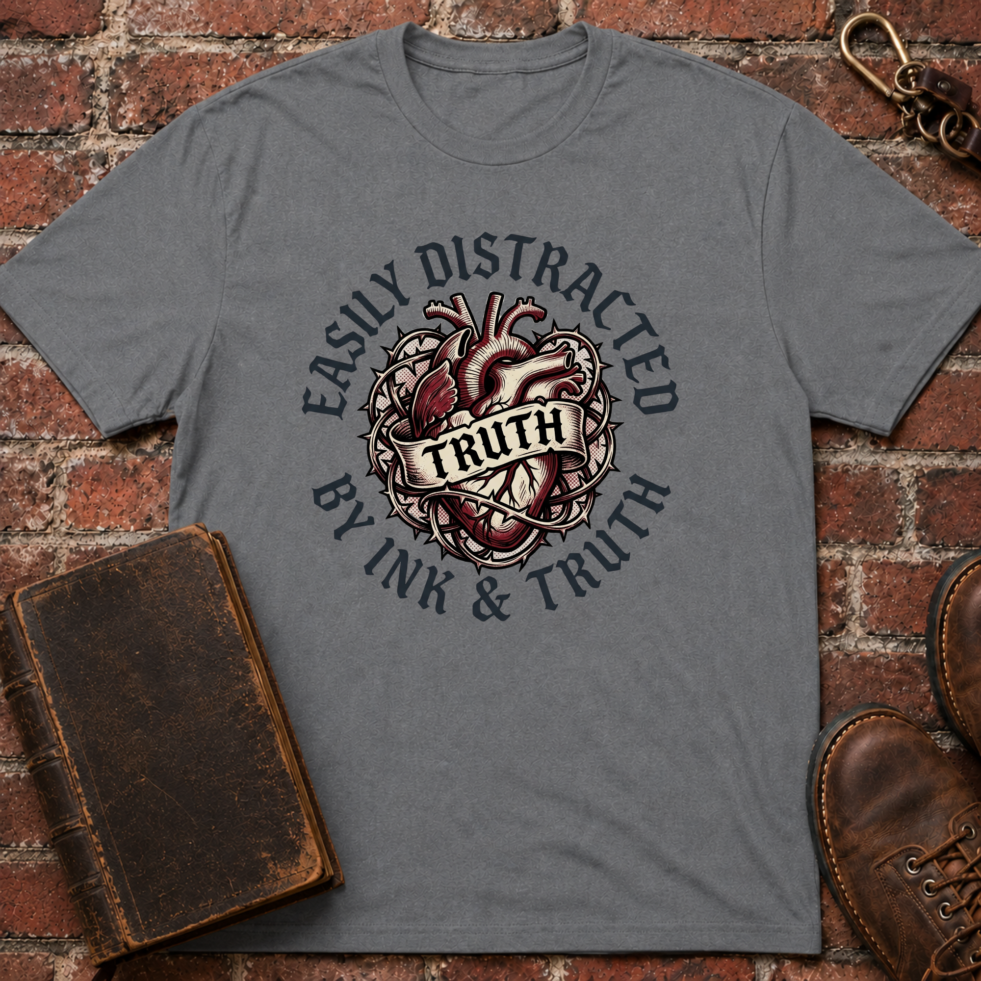 Easily Distracted By Ink & Truth T-Shirt