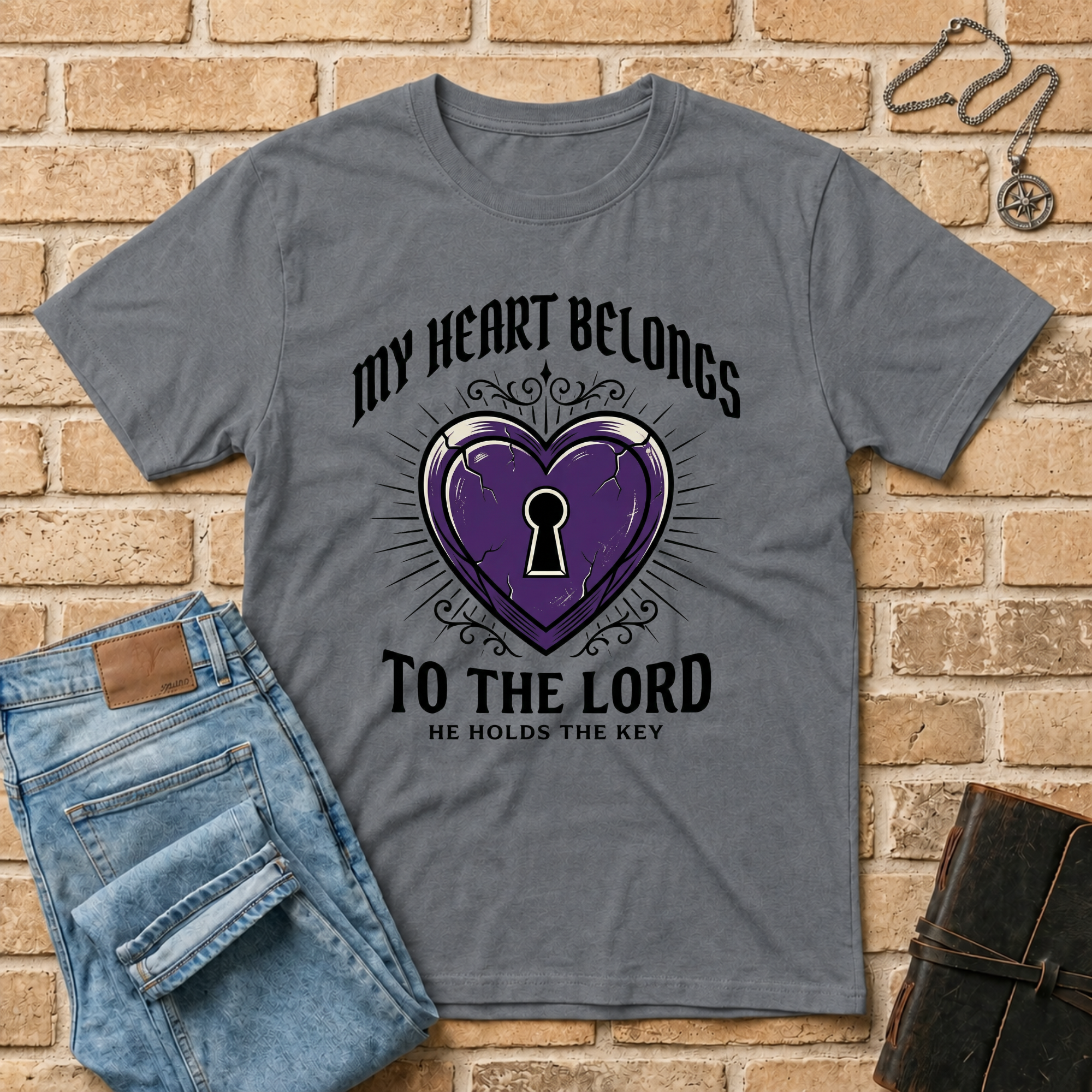 My Heart Belongs To The Lord (Purple) T-Shirt