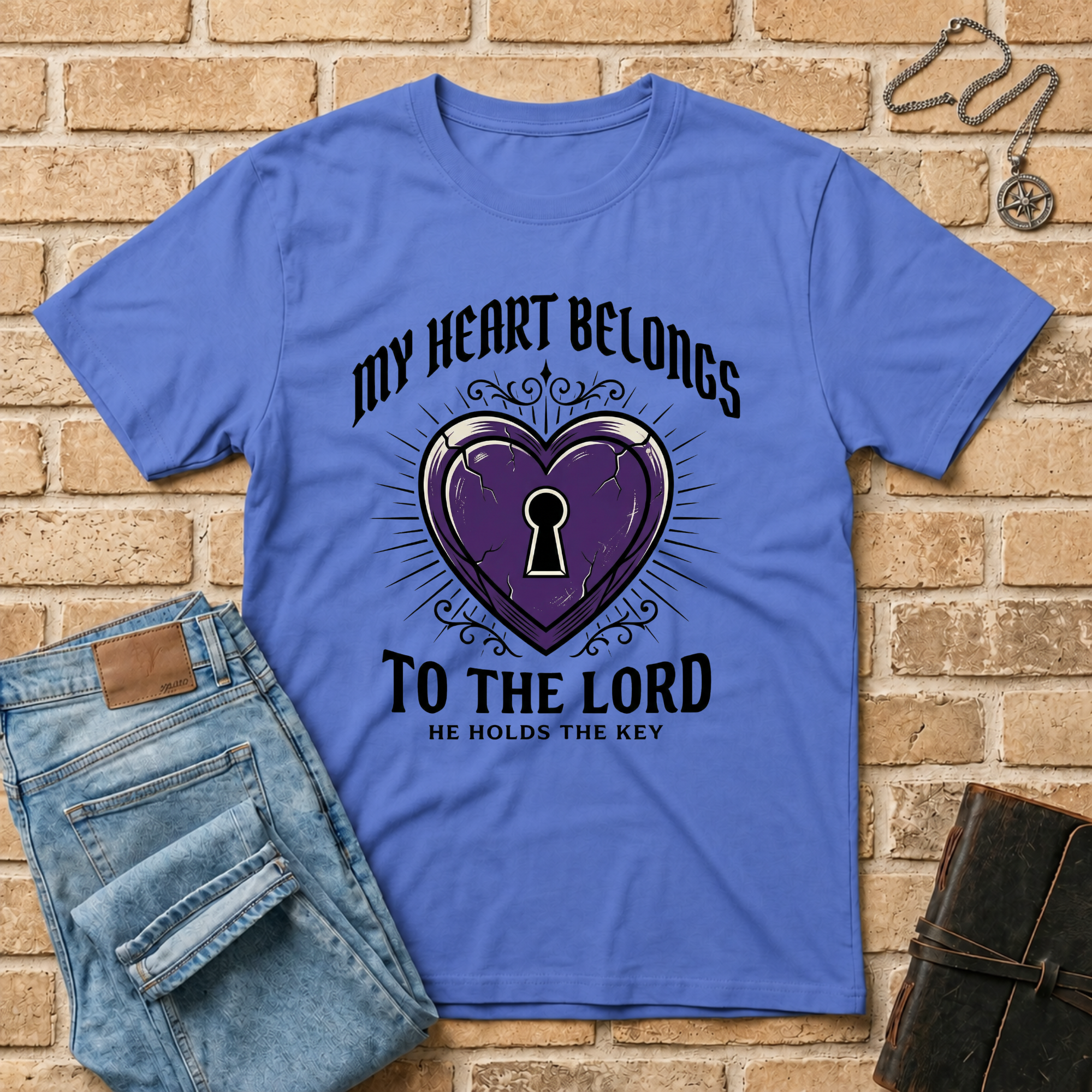 My Heart Belongs To The Lord (Purple) T-Shirt