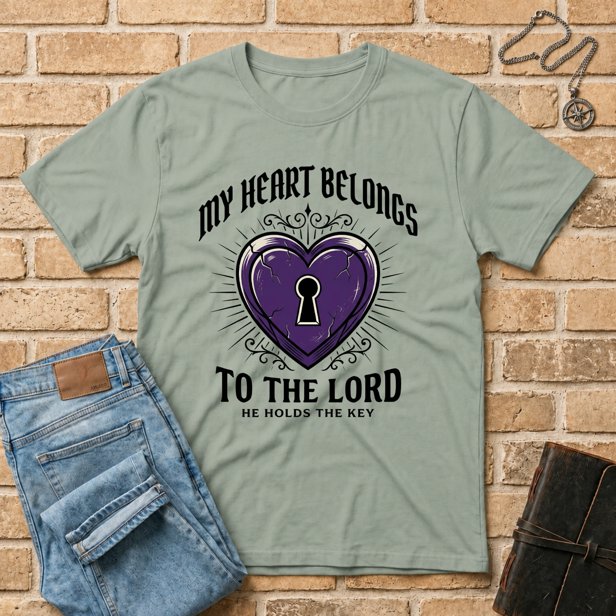 My Heart Belongs To The Lord (Purple) T-Shirt