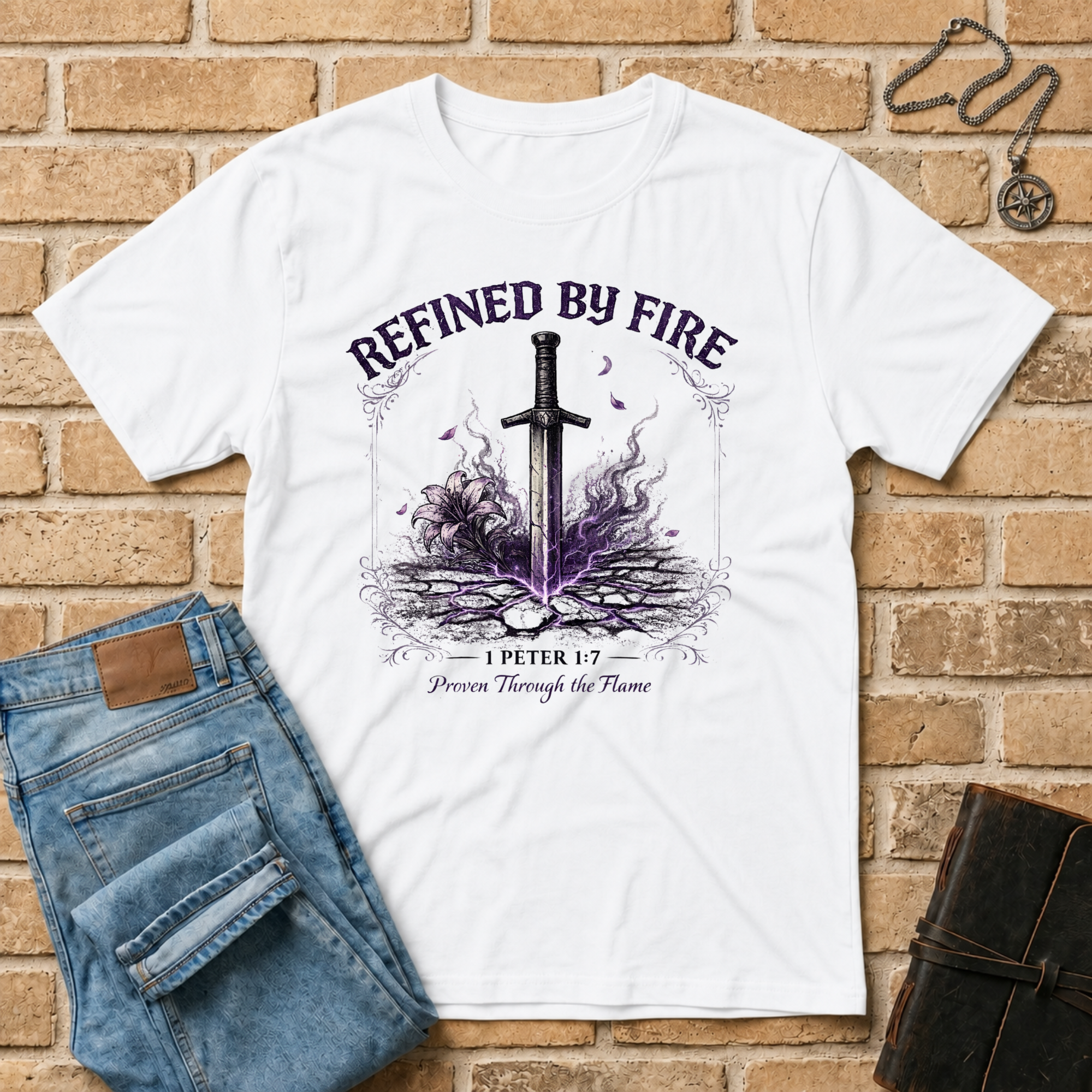 Refined By Fire (Purple) T-Shirt