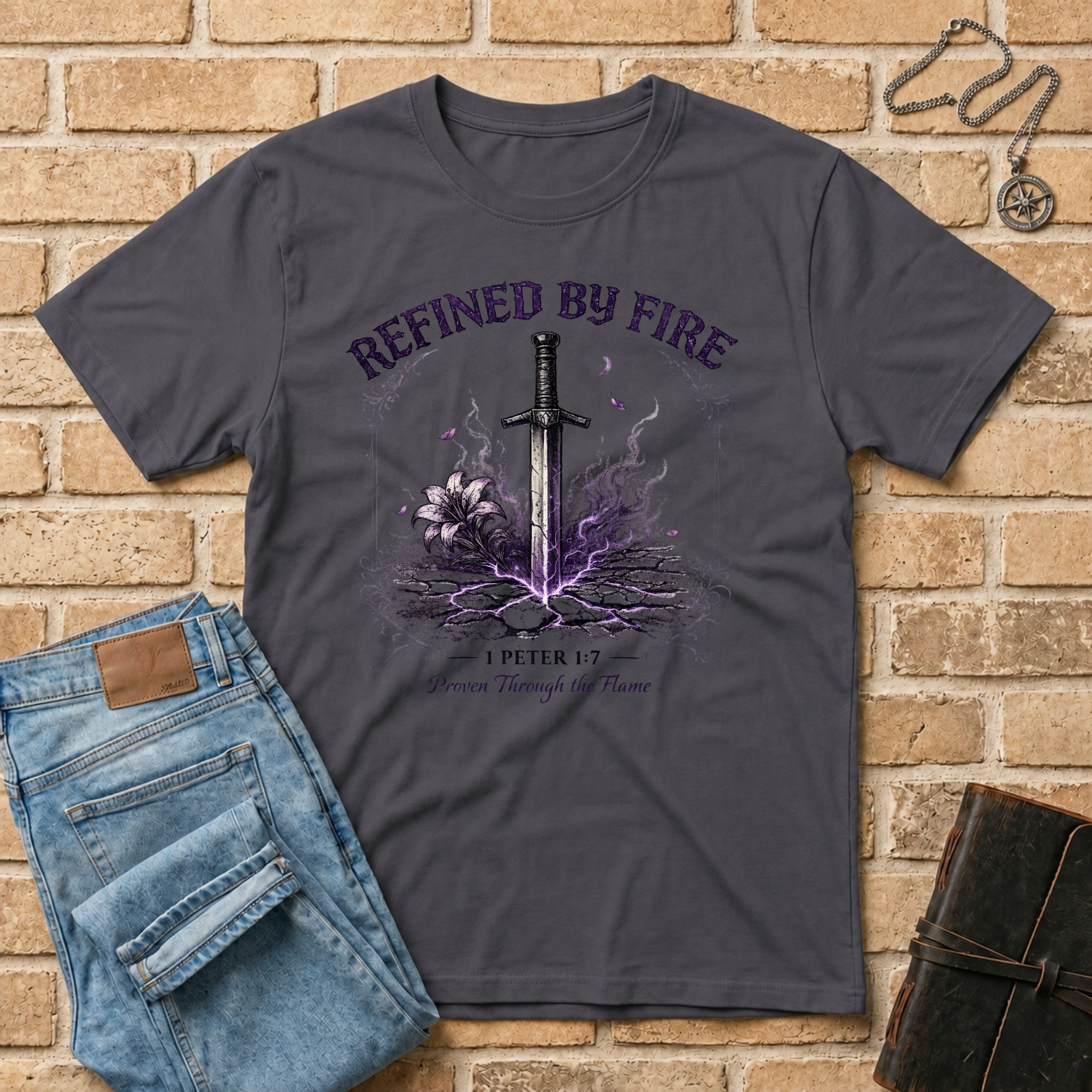 Refined By Fire (Purple) T-Shirt
