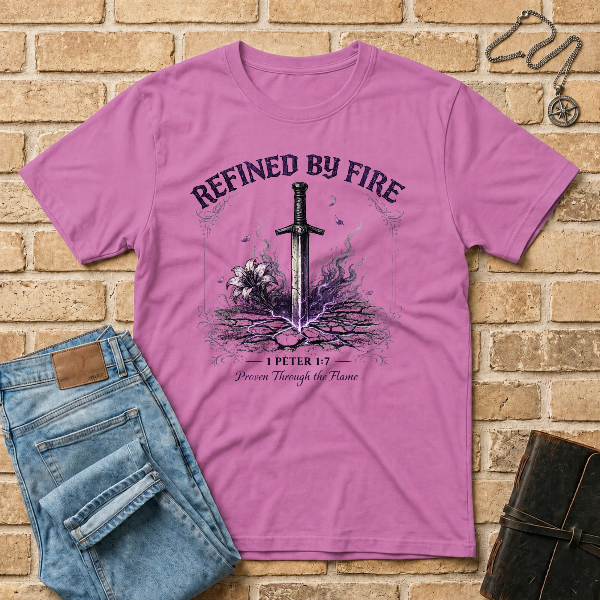 Refined By Fire (Purple) T-Shirt