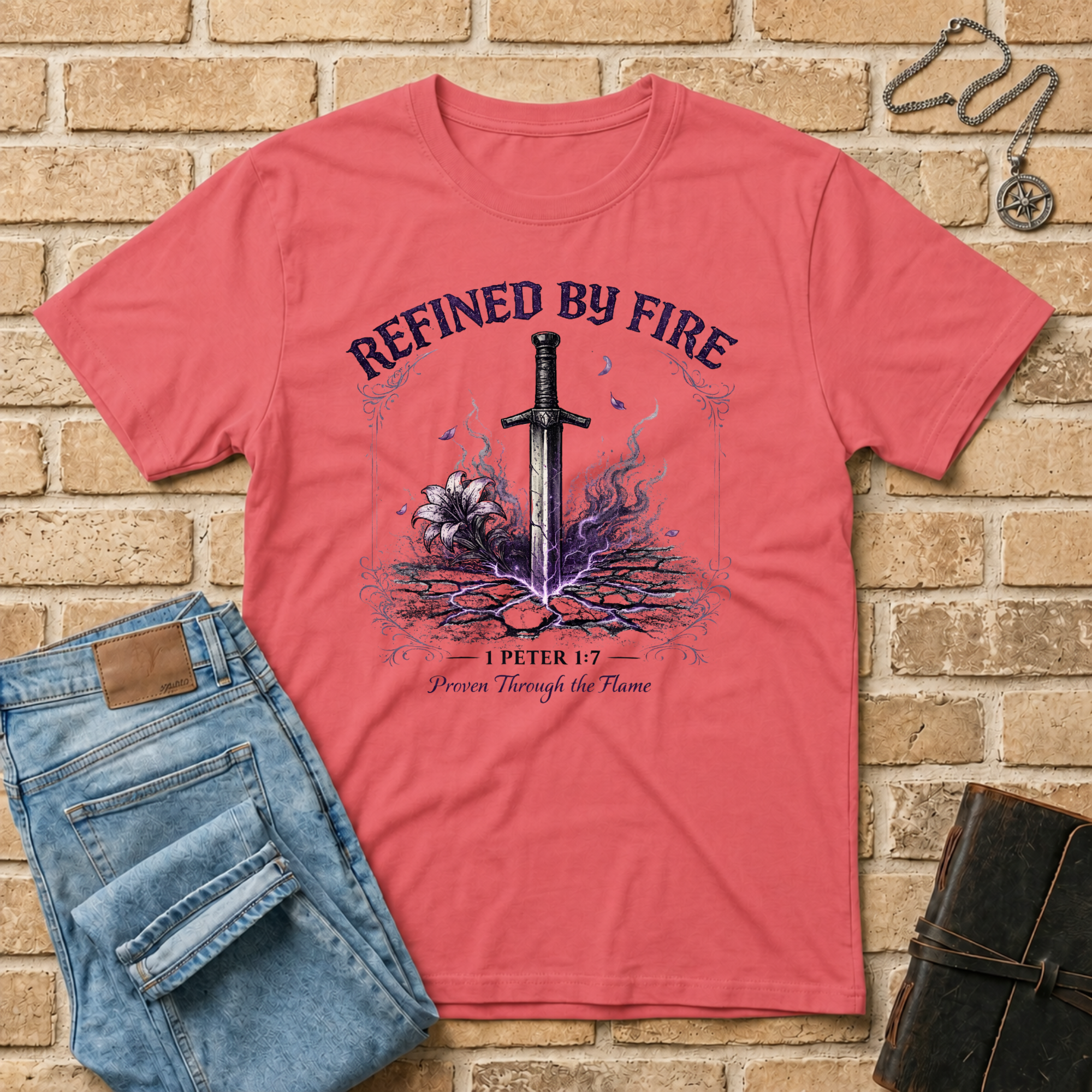 Refined By Fire (Purple) T-Shirt