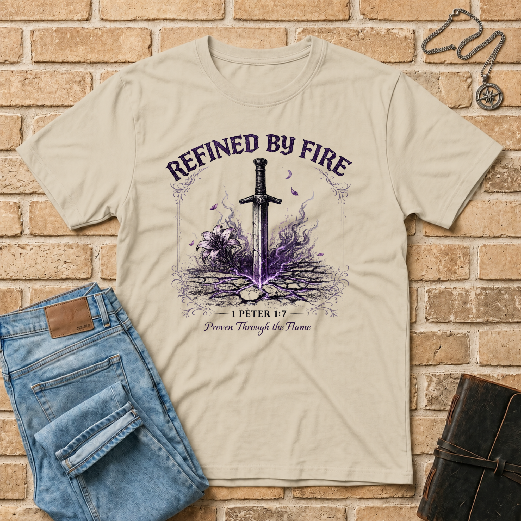 Refined By Fire (Purple) T-Shirt