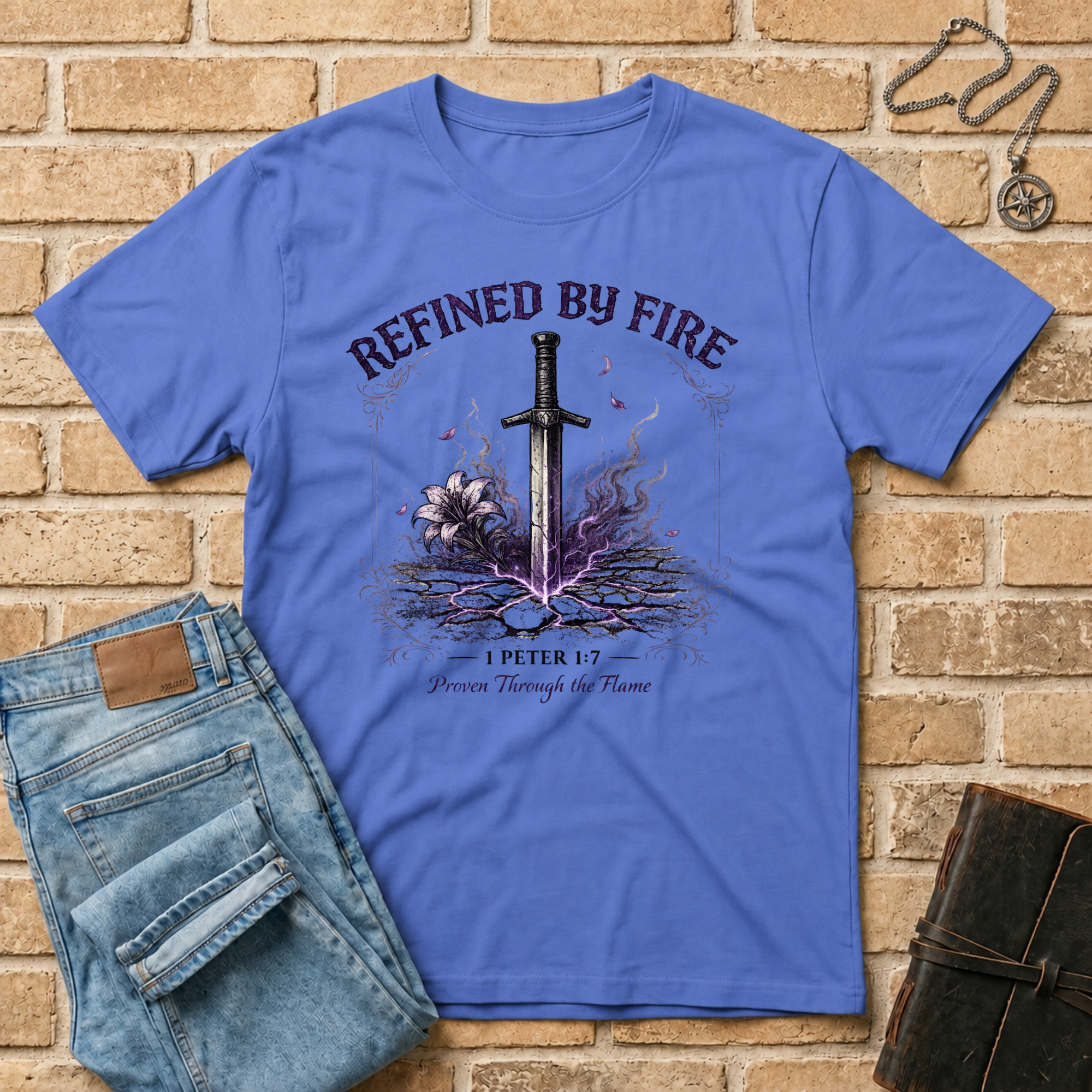 Refined By Fire (Purple) T-Shirt