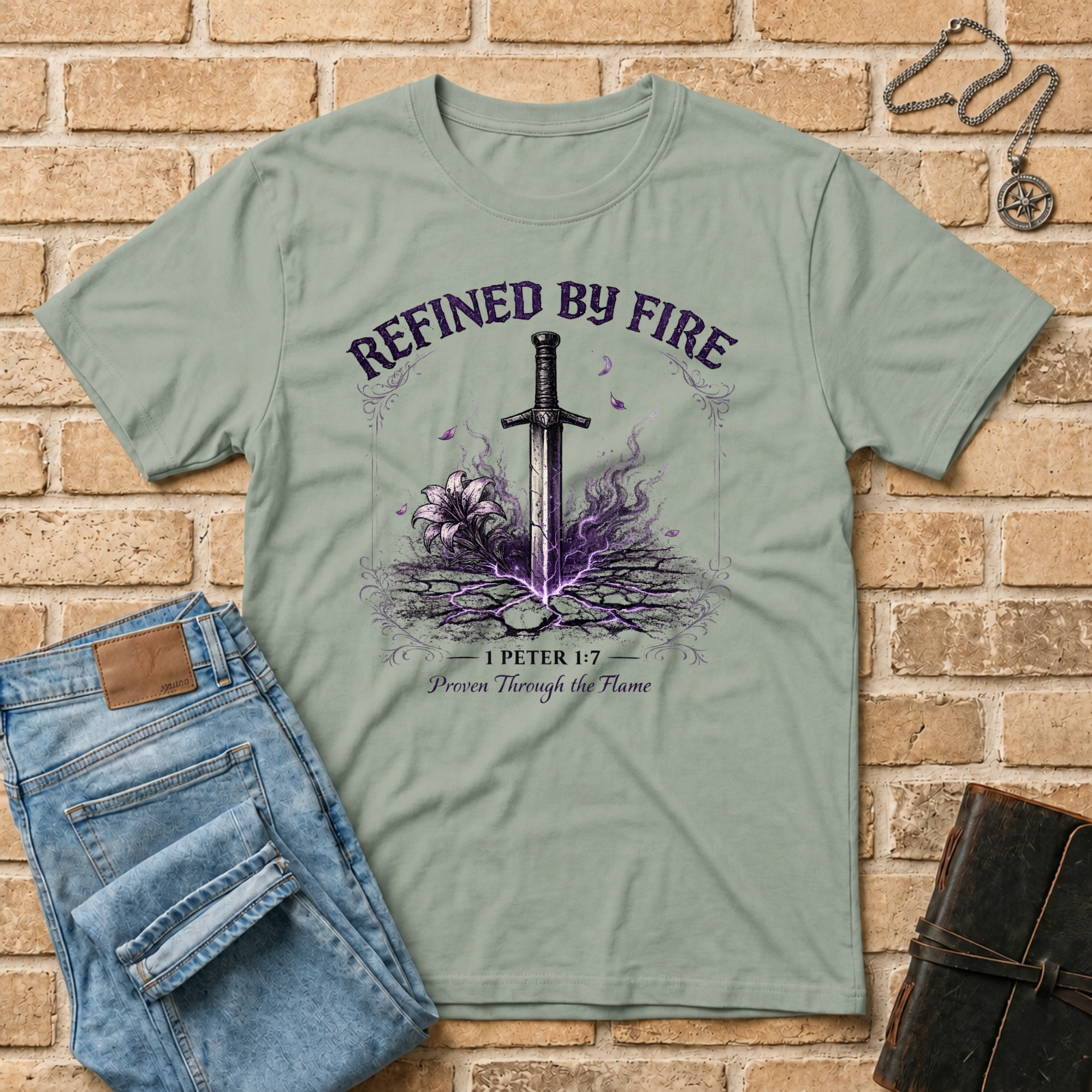 Refined By Fire (Purple) T-Shirt
