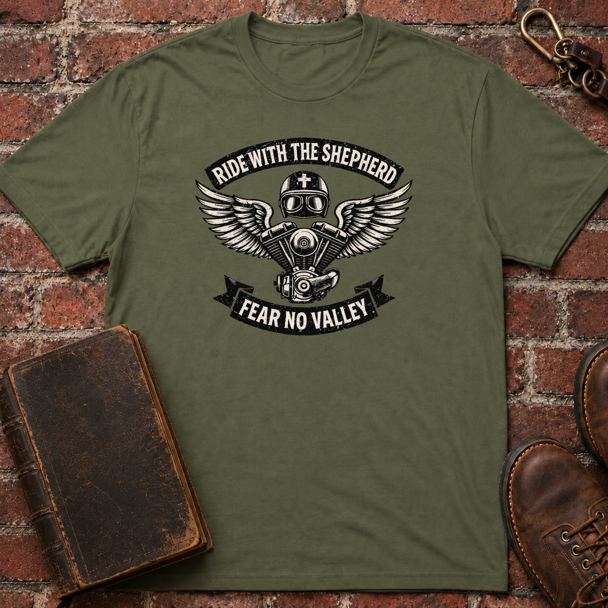 Ride With The Shepherd T-Shirt