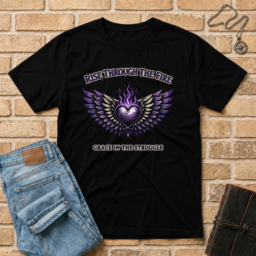 Rise Through The Fire Grace In The Struggle T-Shirt